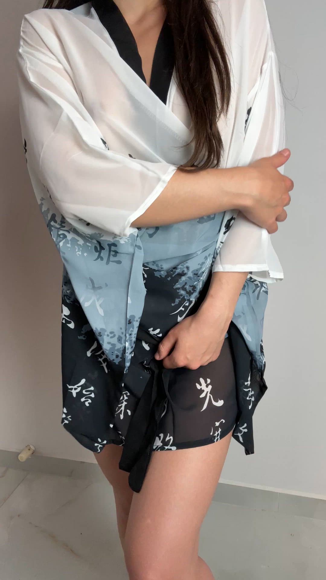 Kimono tease